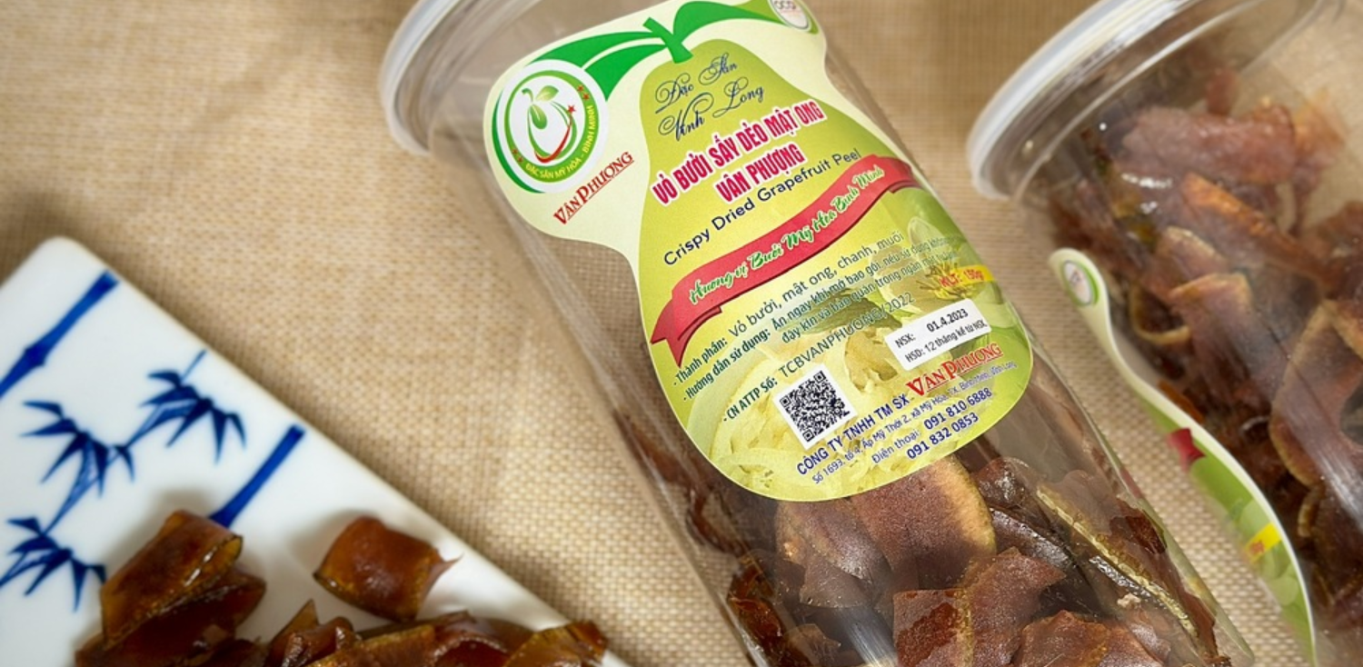 Vỏ Bưởi Sấy Dẻo Mật Ong 150gr