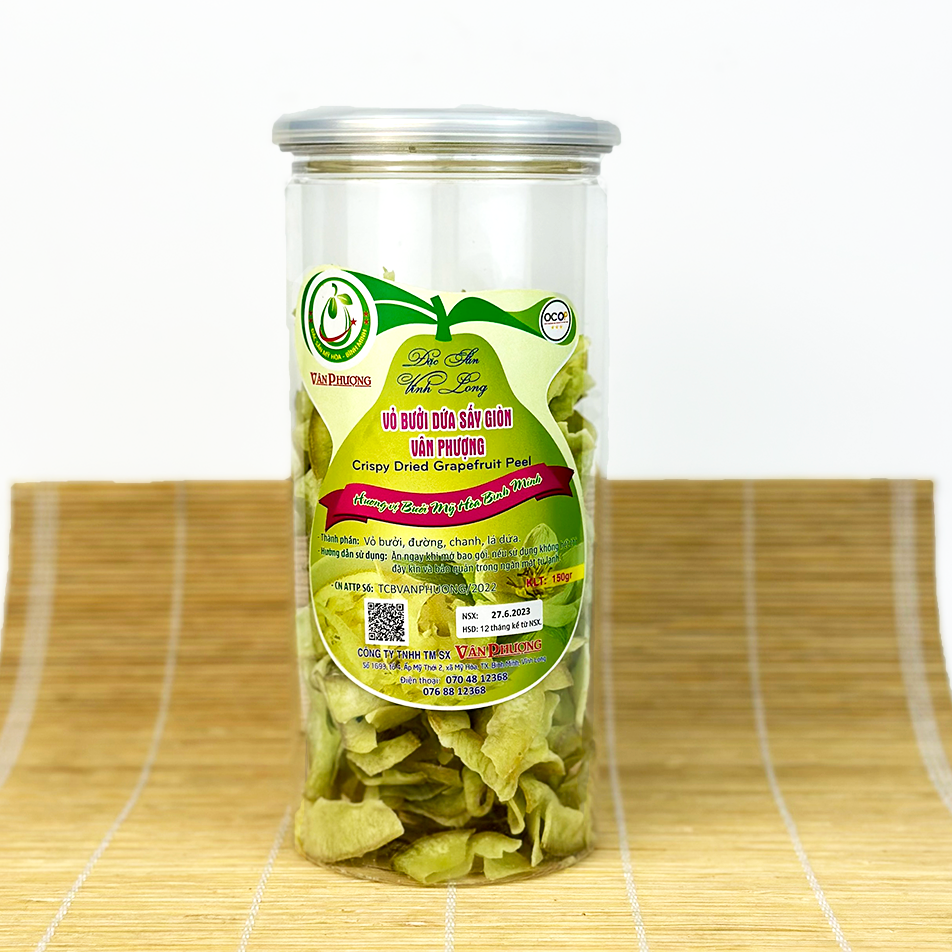 Vỏ Bưởi Dứa Sấy Giòn 150gr – Ăn Là Ghiền, Ngon Khó Cưỡng