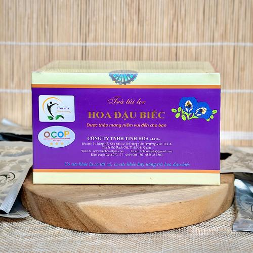 Trà Túi Lọc Hoa Đậu Biếc – Thức Uống Thảo Mộc Thanh Mát, Tiện Lợi Mỗi Ngày