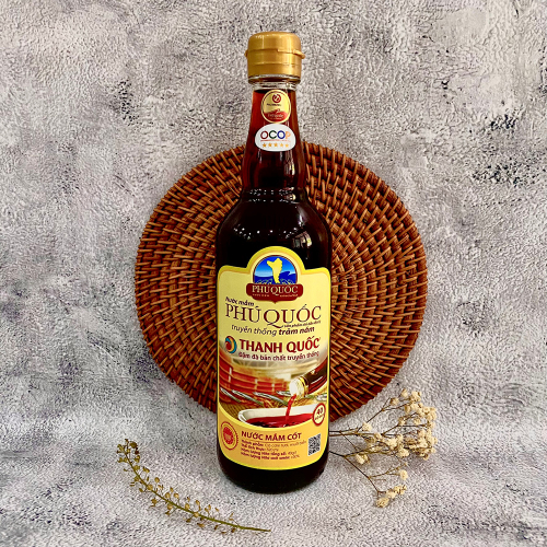 Nước Mắm Phú Quốc Thanh Quốc 40N – Chuẩn Vị Truyền Thống, Đậm Đà Từng Giọt